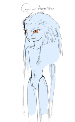 anthro male nude orange_eyes skinny slim solo thigh_gap white_body attentionho_e accipitrid accipitriform avian bird absurd_res digital_drawing_(artwork) digital_media_(artwork) hi_res sketch unfinished
