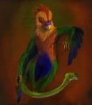 avian bird chicken cockatrice feathers folklore male plain_background reptile rooster scalie snake solo treefyleaves
Rating: Safe
Score: 0
User: Misappropriated
Date: April 05, 2014