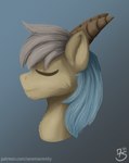 solo sevenserenity hasbro my_little_pony fan_character equid equine horse hybrid mammal pony absurd_res bust_portrait headshot_portrait hi_res portrait