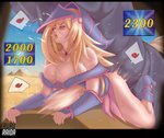 abdominal_bulge attack_stat_(yu-gi-oh) bestiality big_breasts blonde_hair breasts defense_stat_(yu-gi-oh) duo eyes_closed female female_focus female_on_feral female_penetrated feral feral_penetrating feral_penetrating_human hair heart_reaction heart_symbol huge_breasts human_focus human_on_feral human_penetrated interspecies long_hair looking_pleasured male male/female male_on_human male_penetrating male_penetrating_female multi_heart_reaction not_furry_focus number penetration polygonal_speech_bubble quadruped sex solo_focus speech_bubble thrusting rururaida konami yu-gi-oh! dark_magician_girl duel_monster equid equine horse human mammal