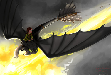 clothing duo feral flying grey_body grey_scales male membrane_(anatomy) membranous_wings outside riding scales sky straddling tail wings irukanano1345 dreamworks european_mythology how_to_train_your_dragon mythology hiccup_horrendous_haddock_iii toothless dragon fury_(httyd) human mammal mythological_creature mythological_scalie night_fury scalie western_dragon 2010 digital_media_(artwork) hi_res