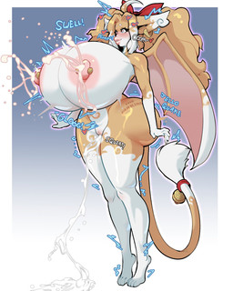 areola barbell_piercing big_breasts bimbofied blush bodily_fluids breast_expansion breast_implants breasts ear_piercing ear_ring ejaculation expansion eyelashes female fur genital_fluids genitals hair heart_eyes heart_symbol huge_breasts hyper hyper_breasts lactating lips long_eyelashes long_hair membrane_(anatomy) membranous_wings milk motion_lines multicolored_body multicolored_fur nipple_dip nipple_piercing nipples nude nude_female nude_humanoid orange_body orange_fur orange_hair piercing pink_nipples projectile_lactation ring_piercing solo tail thick_lips thick_thighs two_tone_body two_tone_fur vaginal_fluids vaginal_squirting vulva white_body white_fur wide_hips wings thevarking animal_humanoid bat bat_humanoid humanoid mammal mammal_humanoid 2026 hi_res