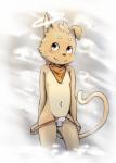 anthro blush bulge canine cat cub dog feline halo handkerchief harmarist hybrid mammal solo underwear young
Rating: Questionable
Score: 16
User: Pokelova
Date: September 24, 2013