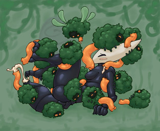 alternate_form animal_genitalia anthro arthropod_abdomen arthropod_abdomen_cloaca arthropod_abdomen_genitalia big_penis biped bodily_fluids breasts cloaca cum cum_drip cum_in_cloaca cum_inside dripping erection excessive_cum excessive_genital_fluids feet female female_penetrated flaccid flared_penis foot_fetish foot_play forced gangbang genital_fluids genitals group group_sex huge_penis hyper hyper_genitalia hyper_penis larger_anthro larger_female larger_penetrated larger_sub male male/female male_penetrating male_penetrating_female non-mammal_breasts orange_penis penetration penis penis_against_neck penis_everywhere penis_on_belly prehensile_penis rape sex size_difference smaller_male submissive submissive_female toes latristesse hollow_knight_(franchise) team_cherry hornet_(hollow_knight) arachnid arthropod infected_(species) mosscreep mossfly spider 2025 hi_res