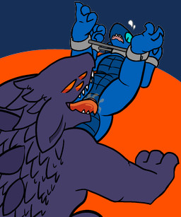 animal_genitalia anthro anthro_on_feral bdsm bestiality bodily_fluids bondage bound cloaca cloacal cloacalingus cunnilingus duo female feral flat_chested genitals horizontal_cloaca male male/female nude oral scared sex sweat tongue tongue_out vaginal vulva trout_(artist) grey_havens spiral_knights lolori kobold mammal reptile scalie snarbolax 5:6 aliasing alpha_channel digital_media_(artwork) hi_res