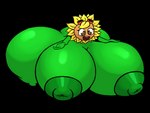 big_breasts big_butt big_nipples breasts butt curvy_figure eyewear eyewear_on_head female flower goggles goggles_on_head green_body happy hourglass_expansion hourglass_figure huge_breasts huge_butt huge_nipples hyper hyper_breasts hyper_butt hyper_nipples immobile lying_on_breasts nipples non-mammal_nipples not_furry nude petals plant red_eyewear red_goggles simple_background solo transparent_background yellow_petals kvolik electronic_arts plants_vs._zombies plants_vs._zombies_heroes popcap_games solar_flare_(pvz) elemental_creature flora_fauna flower_creature sunflower_(pvz) 2022 4:3 alpha_channel shaded