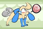 3_toes 4_fingers ahegao all_fours anthro anthro_focus anthro_on_anthro anthro_penetrated anthro_penetrating anthro_penetrating_anthro balls big_balls big_penis blind blue_body blue_cheeks blue_fur blush bodily_fluids butt cheek_tuft chest_tuft cum cum_from_pussy cum_in_pussy cum_inside cum_on_butt cum_on_penis cum_splatter cumshot cutaway disability disembodied_penis doggystyle drooling duo ejaculation facial_tuft feet female female_focus female_penetrated fingers floppy_ears from_behind_position fucked_silly fur genital_fluids genitals gloves_(marking) grey_balls grey_eyes grey_nose grey_penis hair huge_balls huge_penis impregnation internal looking_pleasured male male/female male_penetrating male_penetrating_female markings open_mouth orgasm ovum ovum_with_face penetration penile penile_penetration penis penis_in_pussy saliva sex solo_focus sperm_cell spread_legs spreading tan_body tan_cheeks tan_fur tan_hair toes tuft vaginal vaginal_penetration 1upgobbo nintendo pokemon kelly_(1upgobbo) ambiguous_species generation_3_pokemon minun pokemon_(species) 2021 hi_res letterbox