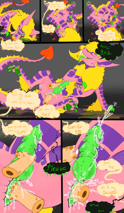 ambiguous_gender animal_genitalia bodily_fluids claws close-up cum cum_inside dialogue dripping duo erection feral fisting fur genital_fluids genitals good_boy handjob helpless herm intersex knot knotted_penis leaking leaking_cum leaking_precum leaking_vagina maleherm mouth_closed nude open_mouth pawpads paws penetration penile penis pet_praise praise precum precum_drip ridged_knotted_penis ridged_penis sex submissive tail text toe_claws tongue vaginal vaginal_fisting vaginal_penetration infernette european_mythology mythology dragon mythological_creature mythological_scalie scalie western_dragon absurd_res comic english_text hi_res