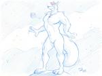 2013 4:3 4_fingers 4_toes anthro arctic_fox biceps big_tail biped body_size_growth canid canine cooner featureless_crotch feet fingers fox giga graphite_(artwork) grin growth hair jewelry macro male mammal moon muscle_growth muscular muscular_anthro muscular_male necklace nude pecs pencil_(artwork) red_hair signature simple_background size_transformation sketch smile solo space standing standing_on_planet tail terra_macro toasty_toast toes traditional_media_(artwork) transformation true_fox