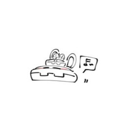 blush eyes_closed limbless long_ears machine male motion_lines mouthless musical_note musical_symbol noseless not_furry screen screen_face simple_background snow snow_sculpture solo speech_bubble symbol white_background white_body bam_ml mario_bros mario_plus_rabbids_kingdom_battle nintendo raving_rabbids rayman_(series) ubisoft beep-0 robot 2023 crossover digital_drawing_(artwork) digital_media_(artwork) korean_description low_res partially_colored sketch male_(lore)