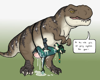 anal anal_penetration anthro anthro_on_feral anthro_penetrated bdsm belly_riding bestiality bodily_fluids bondage bound cum cum_drip cum_from_ass cum_from_mouth cum_in_ass cum_in_mouth cum_inflation cum_inside cum_pool dialogue dripping duo excessive_cum excessive_genital_fluids feral feral_penetrating genital_fluids inflation larger_feral leaking_cum male male/male penetration prolonged_penetration punishment size_difference smaller_anthro smaller_penetrated text hgythshs gage_(hgythshs) mrjakkal dinosaur prehistoric_species reptile saurischian scalie theropod tyrannosaurid tyrannosauroid tyrannosaurus tyrannosaurus_rex 5:4 absurd_res digital_media_(artwork) english_text hi_res