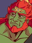 beard facial_hair green_body green_skin hair headgear humor male not_furry parody red_hair secret_stone secret_stone_of_darkness solo zhennith i_am_a_surgeon nintendo tears_of_the_kingdom the_good_doctor the_legend_of_zelda ganondorf gerudo humanoid 2023 hi_res meme reaction_image shaded simple_shading