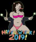 5_fingers anthro belly big_breasts biped black_hair breasts cleavage clothed clothing crossgender eyebrows eyelashes female fingers hair holidays navel panties simple_background slightly_chubby smile solo standing thick_thighs transparent_background underwear wide_hips bilabee new_year bilabee_(character) mammal murid murine rat rodent 2018 absurd_res alpha_channel digital_media_(artwork) hi_res