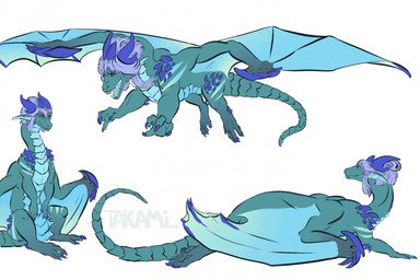 aquamarine_body armored_body bladed_wings female feral feral_form form hair hair_bun horn mature_female pose posing_for_the_viewer purple_hair scales solo spikes spikes_(anatomy) tail unusual_anatomy unusual_wings wings takami- european_mythology mythology lady_zaffre_(alphaleader) dragon mythological_creature mythological_scalie scalie western_dragon hi_res