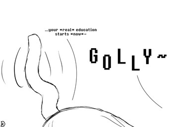 anthro dialogue duo female imminent_sex male male/female tail tail_motion tailwag text komododad deltarune undertale undertale_(series) asriel_dreemurr catty_cattenheimer boss_monster_(undertale) bovid caprine domestic_cat felid feline felis goat mammal 2026 4:3 black_and_white comic digital_media_(artwork) english_text hi_res monochrome