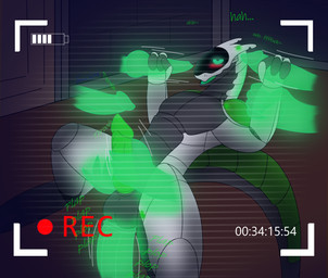anal anal_penetration animal_genitalia animal_penis anthro basement blush camera_hud camera_overlay disembodied_hand equine_genitalia equine_penis gangbang genitals ghost_hand ghost_sex group group_sex handjob knot knotted_penis machine male male/male open_mouth penetration penile penis recording scanner sex synthetic text translucent translucent_penis spaceg3n crypto_(spaceg3n) robot synth_(vader-san) absurd_res hi_res