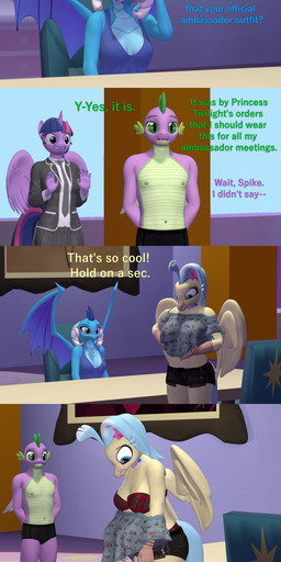 anthro bra breasts clothing covering digitigrade eyewear female flashback glasses group hooves horn male navel nipples pattern_clothing pattern_underwear plaid plaid_clothing plaid_underwear text underwear undressing unguligrade wings papadragon69 european_mythology friendship_is_magic greek_mythology hasbro my_little_pony my_little_pony:_the_movie_(2017) mythology princess_ember_(mlp) princess_skystar_(mlp) spike_(mlp) twilight_sparkle_(mlp) avian dragon equid equine hippogriff mammal mythological_avian mythological_creature mythological_equine mythological_scalie scalie unicorn winged_unicorn 3d_(artwork) absurd_res comic digital_media_(artwork) english_text hi_res source_filmmaker_(artwork)