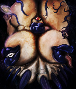 1_eye big_brain big_breasts big_feet black_lips black_nails breasts colored_nails feet female foot_fetish huge_breasts huge_feet hyper hyper_brain hyper_breasts hyper_feet hyper_lips lips long_nails macro nails nipple_mouth nude red_eyes smile solo space star teeth thick_lips toes tongue tongue_out universe vein veiny_head whiskered_gentelman cyclops eldritch_abomination eldritch_being monster 2018 digital_media_(artwork) hi_res
