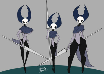 2_horns anthro arthropod_abdomen big_breasts biped black_body black_exoskeleton black_eyes bottom_heavy breasts clothed clothed_anthro clothed_female clothing empty_eyes exoskeleton female female_anthro grey_body grey_exoskeleton holding_melee_weapon holding_object holding_weapon horn huge_breasts mask mature_anthro mature_female melee_weapon nail_(weapon) shawl slim_anthro slim_female small_breasts solo standing top_heavy under_boob weapon wide_hips wayesh hollow_knight_(franchise) team_cherry mantis_lord_(hollow_knight) arthropod insect mantis 2025 absurd_res hi_res signature sibling_(lore) sister_(lore) sisters_(lore)