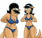 big_breasts bikini breast_envy breasts cat chubby cleavage clothed clothing daughter feline female headband kitty_katswell mammal milf mother mrs._katswell navel parent swimsuit t.u.f.f._puppy unknown_artist
Rating: Safe
Score: 5
User: Juni221
Date: September 02, 2013