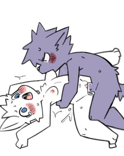 anthro anthro_on_anthro anthro_penetrated anthro_penetrating anthro_penetrating_anthro areola biped blue_eyes blush bodily_fluids breast_play breast_suck breasts cheek_tuft chest_tuft clitoral_hood cum cum_in_vagina cum_inside duo ejaculation facial_tuft female female_penetrated from_front_position genital_fluids genitals head_tuft looking_at_another looking_at_partner lying male male/female male_penetrating male_penetrating_female missionary_position nipples nude nude_anthro nude_female nude_male on_back open_mouth penetration penile penile_penetration penis penis_in_vagina plantigrade saliva sex side_view simple_background slim slim_anthro slim_female slim_male small_breasts sucking sweat tears tongue_showing tuft vaginal vaginal_penetration vulva white_background pizademokttero nifram_logan ambiguous_species canid canine canis mammal wolf 2024 4:5 absurd_res digital_drawing_(artwork) digital_media_(artwork) hi_res