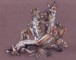 anal anal_penetration blotch canine cheetah feline gay group group_sex jackal male mammal penetration penis sex sheath threesome
Rating: Explicit
Score: 7
User: Vinea
Date: March 15, 2014