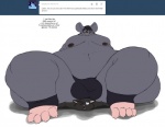 balls bulge butt butt_crush cat domination feline gay kazecat lardo male obese overweight rat rodent role-reversal sitting speedo swimsuit tea_bagging tumblr
Rating: Explicit
Score: 0
User: Garbage_Boy
Date: June 23, 2013