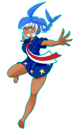 barefoot blue_eyes cape_verde cape_verdian_flag dark_body dark_skin feet female solo world_cup zemo_comics aquatic fish humanoid shark absurd_res hi_res