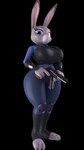 2024 3_toes 3d_(artwork) 4_fingers 9:16 alpha_channel anthro argos90 bad_trigger_discipline big_breasts blender_(artwork) blender_cycles breasts clothed clothing digital_media_(artwork) dipstick_ears disney dual_wielding ear_markings european_rabbit feet female fingers footwear fully_clothed gun handgun hi_res holding_gun holding_handgun holding_object holding_ranged_weapon holding_revolver holding_weapon judy_hopps lagomorph leporid looking_at_viewer mammal multicolored_body multicolored_ears oryctolagus police police_officer police_uniform purple_eyes rabbit ranged_weapon revolver simple_background smile solo tight_clothing toeless_footwear toes transparent_background two_tone_body uniform weapon wide_hipped_female wide_hips zootopia