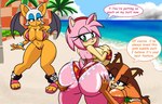 anthro anthro_on_anthro beach big_breasts big_butt bikini breasts butt clothing female female/female grabbing_both_cheeks group hand_on_another's_butt hand_on_butt huge_butt one-piece_swimsuit seaside sling_bikini swimwear trio two-piece_swimsuit roga141 sega sonic_boom sonic_the_hedgehog_(series) amy_rose rouge_the_bat sticks_the_jungle_badger badger bat eulipotyphlan hedgehog mammal mustelid musteline hi_res