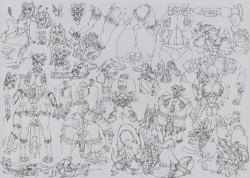 anthro bdsm bimbofication body_control breasts crosswise_nipple_piercing drone duo feminization herm intelligence_loss intersex intersex/male kissing latex male master petplay piercing roleplay tail tongue toy transformation eugeniyburnt bandai_namco digimon demon digimon_(species) humanoid sergal veemon