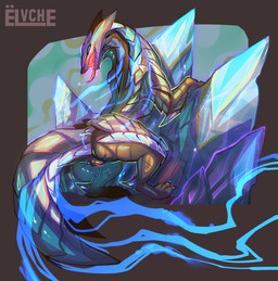 blue_eyes bodily_fluids crystal female feral genitals long_tongue looking_at_viewer presenting presenting_vulva spurs tongue tongue_out vulva white_body conditional_dnp elvche capcom monster_hunter mythology dragon fanged_wyvern lunagaron mythological_creature mythological_scalie scalie 2024 digital_media_(artwork) hi_res