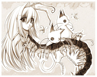 ambiguous_gender antennae_(anatomy) button_(fastener) feral gastropod_shell group hair human_faced_feral humanoid_face long_hair mollusk_shell shell spring tail whiskers wings ponymoe salvika annika_(salvika) arthropod centipede domestic_cat felid feline felis gastropod insect lepidopteran mammal mollusk myriapod snail monochrome