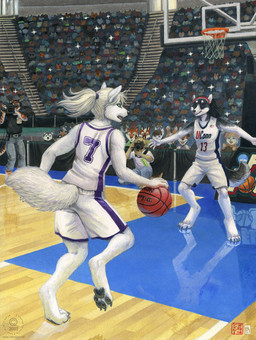 4_toes 5_fingers accessory anthro audience ball barefoot basketball basketball_(ball) basketball_court basketball_hoop basketball_uniform belt black_body black_fur black_pawpads bottomwear camera camera_flash challenge_accepted claws clothed clothing college crowd detailed_background digitigrade duo_focus eye_contact feet female fingers fluffy fluffy_tail fully_clothed fur furgonomics green_eyes group hair headband hindpaw holding_camera holding_object humanoid_hands inside jersey kneeling looking_at_another male net open_mouth pants pawpads paws playing_sport ponytail reflection school shirt shorts sleeveless_shirt soles sport sportswear spread_arms stairs standing tail tail_clothing toes toony topwear uniform white_body white_fur kacey ncaa uconn_huskies university_of_connecticut nina_(kitana) nyu canid canine canis domestic_dog felid husky mammal nordic_sled_dog pantherine spitz tiger wolf 2011 detailed meme