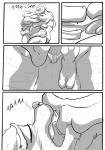 2016 2_toes anthro balls big_dom_small_sub canid canine comic cuddling dialogue digital_drawing_(artwork) digital_media_(artwork) dominant embrace english_text erection eyes_closed feet foot_fetish foot_lick foot_play french_kissing fur generation_1_pokemon genitals greyscale group group_sex hi_res hug humanoid humanoid_genitalia humanoid_penis kissing licking machamp machoke making_out male male/male mammal monochrome mouse murid murine muscular nintendo nude penis pokemon pokemon_(species) rodent ryusuke573 sex size_difference spa teeth text threesome toes tongue tongue_out trio xalex14