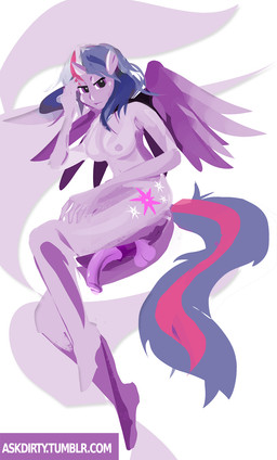 4_fingers abstract_background animal_genitalia animal_penis anthro anthrofied balls biped breasts cutie_mark equine_genitalia equine_penis feathered_wings feathers fingers flaccid fur genitals hair herm horn intersex looking_at_viewer multicolored_tail nipples nude penis pose purple_balls purple_body purple_breasts purple_ears purple_fur purple_hair purple_horn purple_nipples purple_penis purple_tail purple_vulva purple_wings solo spread_wings tail text two_tone_tail vulva wings dirtyscoundrel friendship_is_magic hasbro my_little_pony mythology twilight_sparkle_(mlp) equid equine mammal mythological_creature mythological_equine winged_unicorn 2015 digital_media_(artwork) digital_painting_(artwork) hi_res painting_(artwork) pinup url