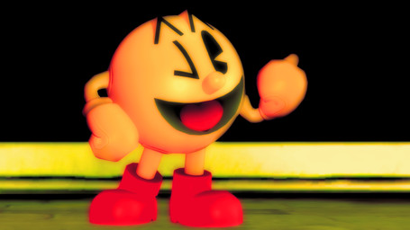 black_eyes boots clothing eyebrows footwear gesture gloves grin hand_gesture hand_on_side handwear happy looking_at_viewer male mittens not_furry one_eye_closed open_mouth orange_clothing orange_gloves orange_handwear pose red_boots red_clothing red_footwear round_body shoes smile solo thumbs_up wink winking_at_viewer yellow_body ryoosakuling bandai_namco pac-man_(series) pac-man humanoid pac-person waddling_head 16:9 2021 3d_(artwork) digital_media_(artwork) hi_res source_filmmaker_(artwork) widescreen