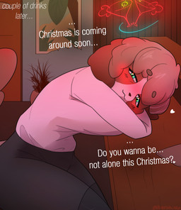 animal_ears anthro biped blush blush_lines bottomwear breasts businesswear clothed clothing collared_shirt dialogue dress_shirt elderly elderly_female female legwear looking_at_viewer miniskirt mouth_closed office_lady pencil_skirt pupils shirt sitting skirt smile solo tear_trough text thick_thighs tights topwear white_clothing bluef1shcake aya_lin canid canine canis domestic_dog mammal 2025 digital_media_(artwork) english_text hi_res