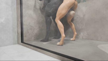 anthro bodily_fluids breasts cum cum_inflation cum_inside cum_splatter duo female genital_fluids gynomorph gynomorph/female inflation intersex intersex/female moan sex shower chromer_exe mayosplash_(modeler) scrag_(modeler) disney the_lion_king nala_(the_lion_king) scp-1471-a_(scrag) felid lion mammal pantherine animated huge_filesize long_playtime sound video