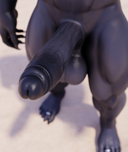 5_fingers 5_toes anthro athletic athletic_anthro athletic_male balls big_balls big_penis black_balls black_body black_glans black_penis claws depth_of_field detailed_penis digit_ring feet fingers genital_focus genitals glans glistening glistening_balls glistening_genitalia glistening_glans glistening_penis huge_balls huge_penis humanoid_genitalia humanoid_penis jewelry male muscular muscular_anthro muscular_male muscular_thighs penis penis_focus ring shadow simple_background solo toe_ring toes vein veiny_penis connivingrat valorlynz_(modeler) vanta_(e-zoid) anubian_jackal canid canine canis jackal mammal 3d_(artwork) detailed digital_media_(artwork) hi_res