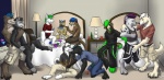 alcohol anthro bed beverage black_body black_fur blue_eyes blue_hair bottle bottomwear briefs brown_body brown_fur bulge card card_game card_hand claws clothed clothing cocktail cocktail_glass container cup drinking_glass ear_piercing fur furniture gaming glass glass_container glass_cup green_eyes green_hair grope group hair hand_in_pants holding_card holding_object hotel imminent_rape lamp large_group looking_back male male/male open_bottomwear open_clothing open_pants pants piercing playing_card purple_eyes shirt strip_poker toe_claws topless topwear underwear undressing whiskers efenrai efenrai_(character) canid canine canis domestic_dog german_shepherd herding_dog husky hyena mammal mustelid nordic_sled_dog otter pastoral_dog raccoon_dog spitz striped_hyena tanuki wolf 2010