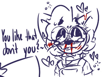 bdsm blood blush bodily_fluids clothing drunk femboy fur imminent_rape imminent_sex masochism silly substance_intoxication sweat wuffy's_art canid canine canis domestic_dog herding_dog mammal pastoral_dog welsh_corgi