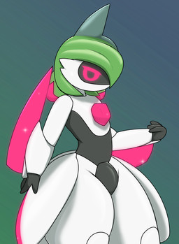 anthro machine male solo thick_thighs shalon nintendo pokemon android future_pokemon generation_9_pokemon iron_valiant paradox_pokemon pokemon_(species) robot hi_res