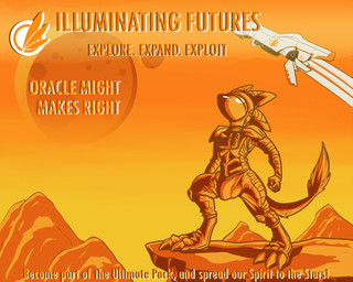 anthro armor big_bulge big_feet big_tail bulge cliff clothed clothing feet headgear helmet illuminate_trifeather logo male moon paws poster poster_design shadow solo space spacecraft spacesuit tail text vehicle conditional_dnp samagthrav2 avali 5:4 english_text monochrome orange_theme