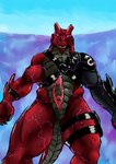 bodily_fluids erection genital_fluids male muscular precum solo lancethewereyena epic_games fortnite mythology hybrid_(fortnite) dragon mythological_creature mythological_scalie scalie absurd_res hi_res