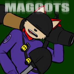 anthro armor caption clothing dialogue emblem explosives green_background grenade headgear helmet holding_object holding_tool male ranged_weapon rocket_launcher shovel simple_background solo text tools weapon norithics team_fortress_2 valve valve_corporation soldier_(team_fortress_2) canid canine fox mammal 1:1 english_text low_res