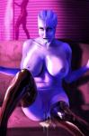 areola big_breasts bodily_fluids breasts cum cum_in_mouth cum_in_pussy cum_inside cum_on_face duo female genital_fluids genitals leaking_cum navel nipples not_furry nude pole pussy silhouette solo_focus strip_club stripper stripper_pole kaihlan bioware electronic_arts mass_effect aria_t'loak alien alien_humanoid asari humanoid 2015 hi_res