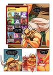 ' animal_mask anthro aroused aroused_male ball_tuft balls barazoku blush bodily_fluids body_hair bulge cellphone_app chest_hair clothing dialogue_box erection erection_under_clothing facial_piercing fellatio forced forced_oral foreskin genital_fluids genitals hair hair_over_eye humanoid_genitalia humanoid_penis leaking_precum looking_at_viewer male mask muscular muscular_anthro muscular_male musk nipple_piercing nipple_ring nipples nose_piercing nose_ring oral penile penis piercing precum precum_through_clothing pubes pup_mask ring_piercing saggy_balls sauna sauna_bench sauna_sex sex size_difference speech_bubble tongue tongue_out tuft wet wet_clothing thekinkybear mythology coach_dale eddy_hare jack_toreto_(thekbear) johnny_bunny karou_(thekbear) kori_ice_cream_(monkeydbax) ramiro_(ramitas) bear bovid bovine canid canine canis caprine cattle dragon equid equine felid fox hare highland_cattle horse hyena lagomorph leporid mammal mythological_creature mythological_scalie pantherine scalie sheep tiger wolf absurd_res comic hi_res