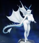 areola big_breasts blue_nipples breasts claws dragon female hair hindpaw horn huge_breasts jessica_elwood long_hair looking_at_viewer navel nipples nude paws pink_eyes pointy_ears reptile scalie solo spikes standing thighs white_hair white_lips white_skin wide_hips wings
Rating: Questionable
Score: 12
User: Fur_in_the_dark
Date: November 08, 2013