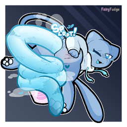 anthro anus big_butt biped blue_body blue_eyes blue_feces blue_paws blush border butt colored_feces container cup excessive_feces fart feces feces_as_food feces_pile female female_pooping food_feces gradient_background heart_symbol looking_back looking_pleasured one_eye_closed open_mouth open_smile pawpads paws pooping pooping_in_container presenting presenting_anus presenting_hindquarters rear_view scatplay simple_background smelly smile solo sound_effects spread_butt spreading star_eyes stink_cloud sweatshirt text tongue tongue_out unusual_feces vowelless vowelless_sound_effect white_border fairyfudge nintendo pokemon yumi_frostpaw_(yumi) generation_1_pokemon legendary_pokemon mew_(pokemon) pokemon_(species) 1:1 artist_name digital_media_(artwork) hi_res